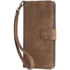 Phonesta Vintage Skin Book Wallet Case hoesje voor Samsung Galaxy S26 Ultra - Bruin 6