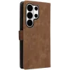 Phonesta Vintage Skin Book Wallet Case hoesje voor Samsung Galaxy S26 Ultra - Bruin 7
