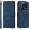 Phonesta Vintage Skin Book Wallet Case hoesje voor Xiaomi Redmi Note 15 4G/5G / Xiaomi Poco M8 - Blauw