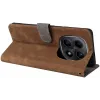 Phonesta Vintage Skin Book Wallet Case hoesje voor Xiaomi Redmi Note 15 4G/5G / Xiaomi Poco M8 - Bruin 4