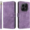 Phonesta Vintage Skin Book Wallet Case hoesje voor Xiaomi Redmi Note 15 4G/5G / Xiaomi Poco M8 - Paars 0