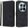 Phonesta Vintage Skin Book Wallet Case hoesje voor Xiaomi Redmi Note 15 Pro 4G - Zwart 0