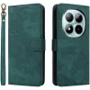 Phonesta Vintage Skin Book Wallet Case hoesje voor Xiaomi Redmi Note 15 Pro 5G - Groen 0