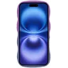Phonesta Wavy Gradient Silicone Back Cover hoesje voor Apple iPhone 16 Plus - Paars 3