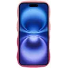 Phonesta Wavy Gradient Silicone Back Cover hoesje voor Apple iPhone 16 Plus - Roze 3