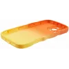 Phonesta Wavy Gradient Silicone Back Cover hoesje voor Apple iPhone 16 Pro - Oranje/Geel 4