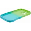 Phonesta Wavy Gradient Silicone Back Cover hoesje voor Apple iPhone 16 Pro Max - Groen/Blauw 4