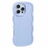 Phonesta Wavy Silicone Back Cover hoesje voor Apple iPhone 16 Pro - Paars 2