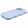 Phonesta Wavy Silicone Back Cover hoesje voor Apple iPhone 16 Pro - Paars 5