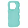 Phonesta Wavy Silicone Back Cover hoesje voor Xiaomi 14T - Mintgroen 3