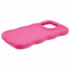 Phonesta Wavy Silicone Back Cover hoesje voor Xiaomi 14T Pro - Hot Pink 5