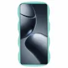 Phonesta Wavy Silicone Back Cover hoesje voor Xiaomi 14T Pro - Mintgroen 2