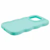 Phonesta Wavy Silicone Back Cover hoesje voor Xiaomi 14T Pro - Mintgroen 5