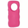 Phonesta Wavy Silicone Back Cover hoesje voor Xiaomi Redmi 14C / Xiaomi Poco C75 - Hot Pink 3