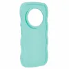 Phonesta Wavy Silicone Back Cover hoesje voor Xiaomi Redmi 14C / Xiaomi Poco C75 - Mintgroen 3