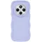 Phonesta Wavy Silicone Back Cover hoesje voor Xiaomi Redmi 14C / Xiaomi Poco C75 - Paars
