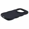 Phonesta Wavy Silicone Back Cover hoesje voor Xiaomi Redmi 14C / Xiaomi Poco C75 - Zwart 5