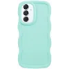 Phonesta Wavy Silicone Back Cover hoesje voor Samsung Galaxy A16 - Mintgroen