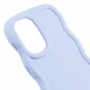 Phonesta Wavy Silicone Back Cover hoesje voor Samsung Galaxy A16 - Paars 6