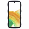 Phonesta Wavy Silicone Back Cover hoesje voor Samsung Galaxy A16 - Zwart 2