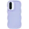 Phonesta Wavy Silicone Back Cover hoesje voor Samsung Galaxy A36/A56 - Paars