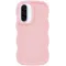 Phonesta Wavy Silicone Back Cover hoesje voor Samsung Galaxy A36/A56 - Roze