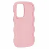 Phonesta Wavy Silicone Back Cover hoesje voor Samsung Galaxy A36/A56 - Roze 3