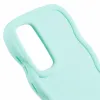 Phonesta Wavy Silicone Back Cover hoesje voor Samsung Galaxy S24 FE - Mintgroen 6