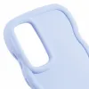 Phonesta Wavy Silicone Back Cover hoesje voor Samsung Galaxy S24 FE - Paars 6