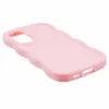 Phonesta Wavy Silicone Back Cover hoesje voor Samsung Galaxy S25/S24 - Roze 4