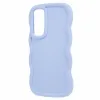 Phonesta Wavy Silicone Back Cover hoesje voor Samsung Galaxy S25 Plus/S24 Plus - Paars 3
