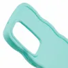 Phonesta Wavy Silicone Back Cover hoesje voor Samsung Galaxy S25 Ultra - Mintgroen 6