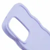Phonesta Wavy Silicone Back Cover hoesje voor Samsung Galaxy S25 Ultra - Paars 6