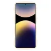 Phonesta Wavy Silicone Back Cover hoesje voor Xiaomi Redmi Note 14 Pro 4G - Beige 2
