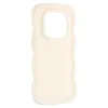 Phonesta Wavy Silicone Back Cover hoesje voor Xiaomi Redmi Note 14 Pro 4G - Beige 3