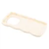 Phonesta Wavy Silicone Back Cover hoesje voor Xiaomi Redmi Note 14 Pro 4G - Beige 6