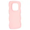 Phonesta Wavy Silicone Back Cover hoesje voor Xiaomi Redmi Note 14 Pro 4G - Roze 3
