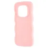 Phonesta Wavy Silicone Back Cover hoesje voor Xiaomi Redmi Note 14 Pro 4G - Roze 4