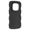 Phonesta Wavy Silicone Back Cover hoesje voor Xiaomi Redmi Note 14 Pro 4G - Zwart 3