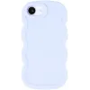 Phonesta Wavy Silicone Back Cover hoesje voor Apple iPhone 17e/16e - Paars