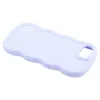 Phonesta Wavy Silicone Back Cover hoesje voor Apple iPhone 17e/16e - Paars 5