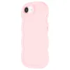 Phonesta Wavy Silicone Back Cover hoesje voor Apple iPhone 17e/16e - Roze 4