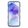 Phonesta Wavy Silicone Back Cover hoesje voor Samsung Galaxy A15 4G/5G - Paars 2
