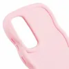 Phonesta Wavy Silicone Back Cover hoesje voor Samsung Galaxy A55 - Roze 6