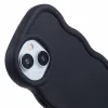 Phonesta Wavy Silicone Back Cover hoesje voor Apple iPhone 15 - Zwart 6