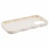 Phonesta Wavy Silicone Back Cover hoesje voor Apple iPhone 15 Pro - Beige 4