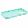 Phonesta Wavy Silicone Back Cover hoesje voor Apple iPhone 15 Pro - Mintgroen 4