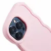Phonesta Wavy Silicone Back Cover hoesje voor Apple iPhone 15 Pro - Roze 6