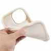 Phonesta Wavy Silicone Back Cover hoesje voor Apple iPhone 15 Pro Max - Beige 7