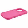 Phonesta Wavy Silicone Back Cover hoesje voor Xiaomi Redmi Note 14 4G - Hot Pink 5